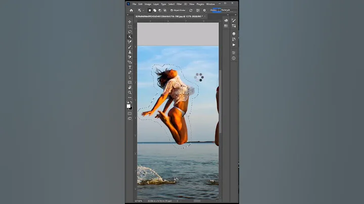 Remove object easily in Photoshop | #shorts