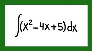 Integrais Indefinidas || Matemática