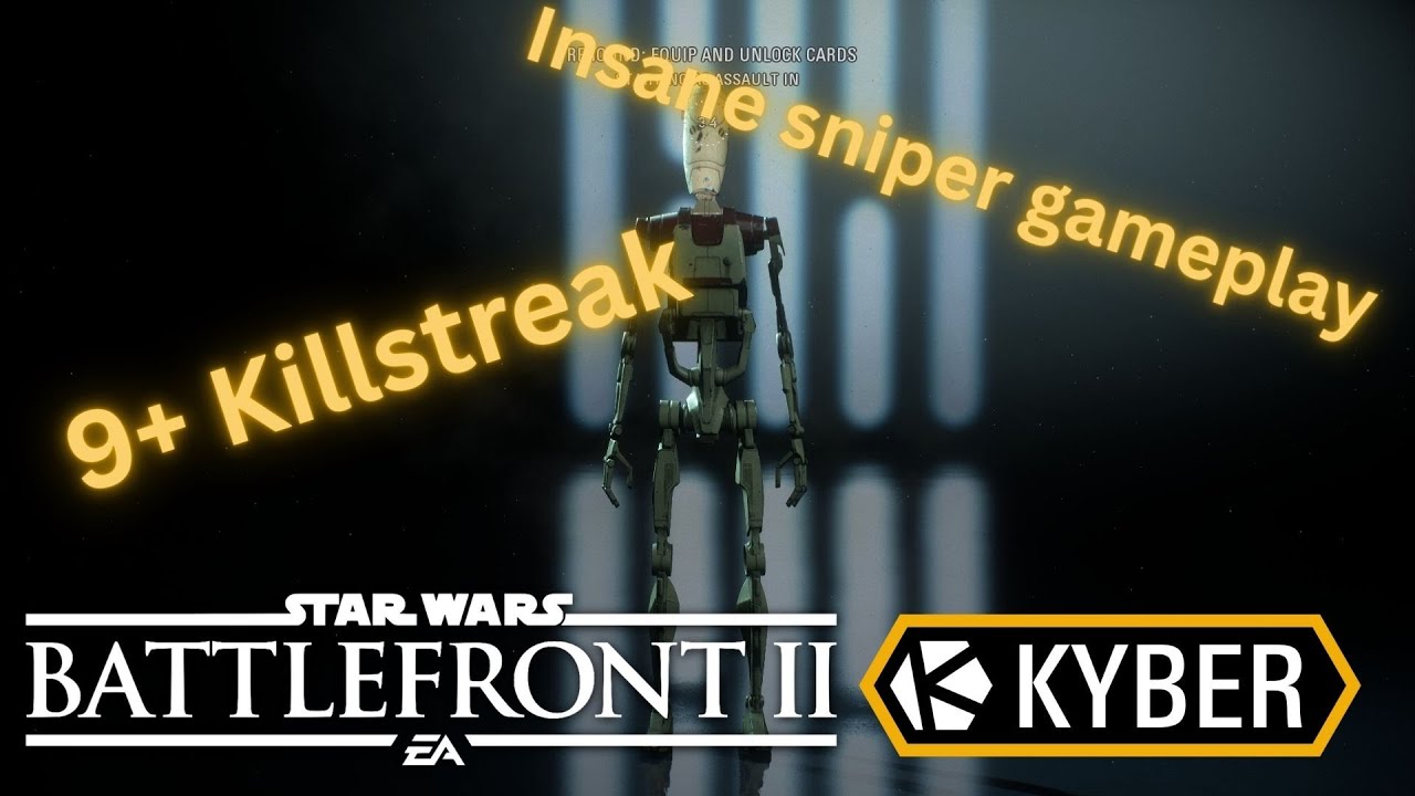 Insane sniper game play | Battlefront 2 Kyber (No commentary)