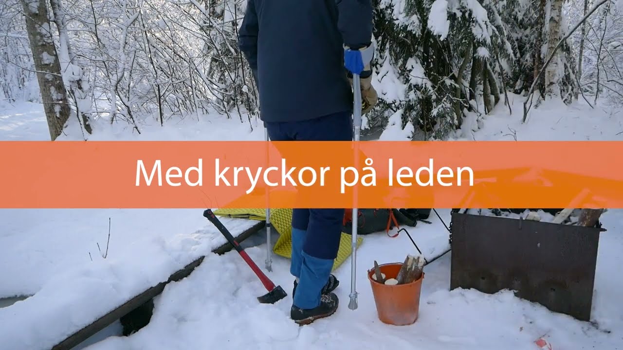 Vandra med kryckor, går det?