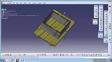 sand moulding procedure using gatted pattern in catia v5