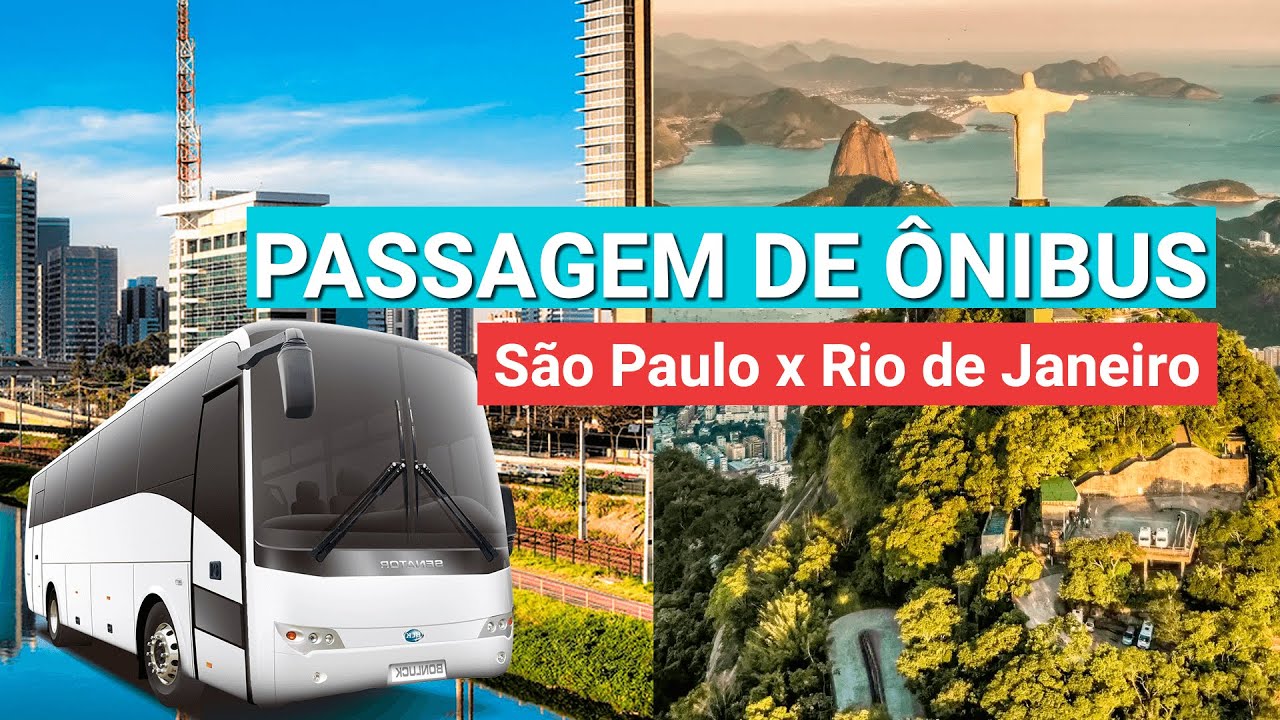 Ônibus de São Paulo para Rio de Janeiro: Como é e onde comprar passagem ...