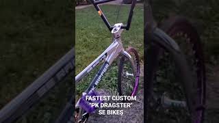 Worlds Fastest 'PK Dragster' Custom build for SPEED! BMX SE Bikes Top Fuel Profile Ripper Redline