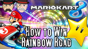 Mario Kart 8 RAINBOW ROAD - How to Win! Pro Gameplay!