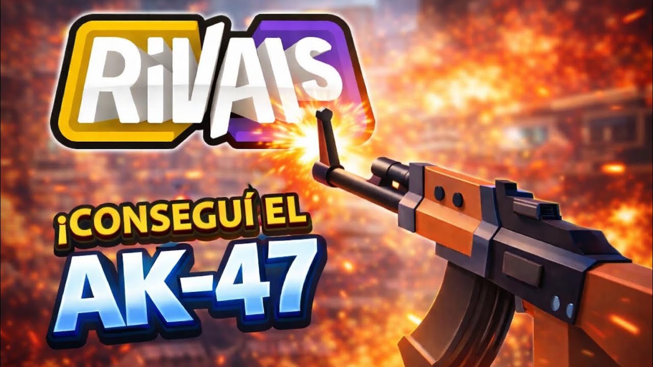 Ak Rivals Logré conseguir el AK-47 de (Roblox RIVALS) - YouTube