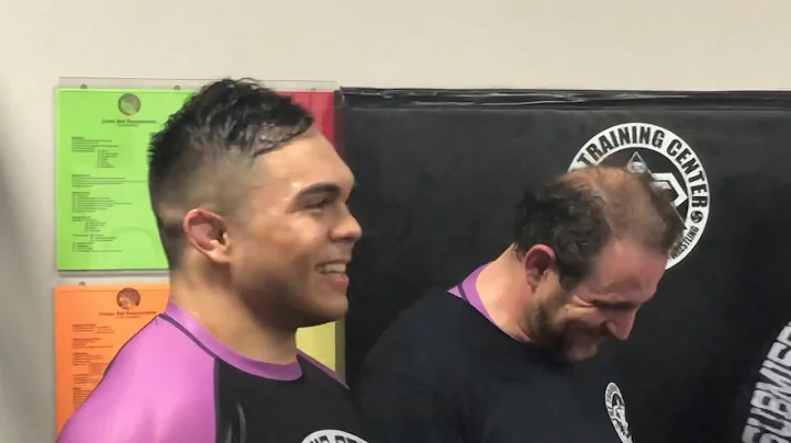 Max F promotion to blue belt by Coach Scott Tannen...