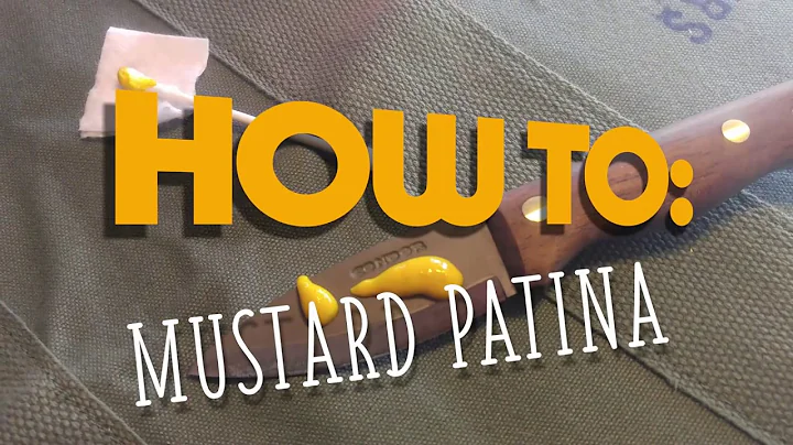 How To: Patina a Carbon Steel Blade With Mustard