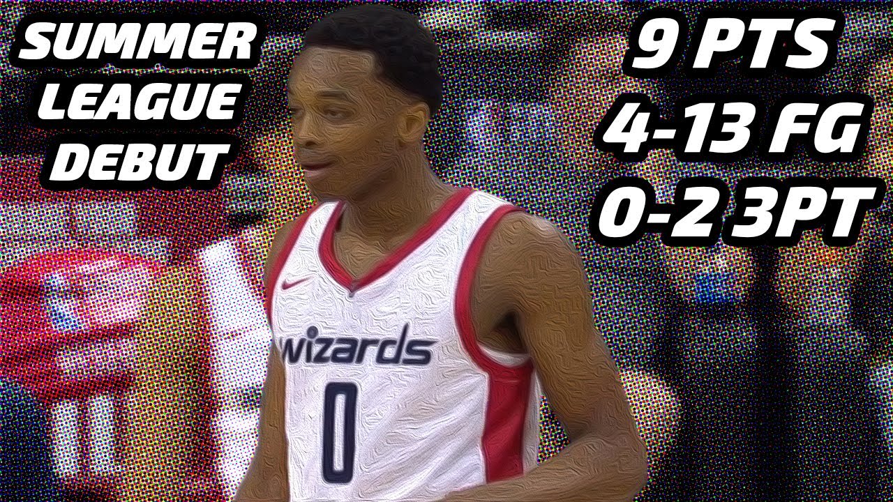 2 Bilal Coulibaly reactions from first Wizards' Vegas Summer League games