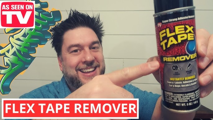 Flex Tape Adhesive Remover is your undo button in a can. 👉 Click the link  in our bio to order now!