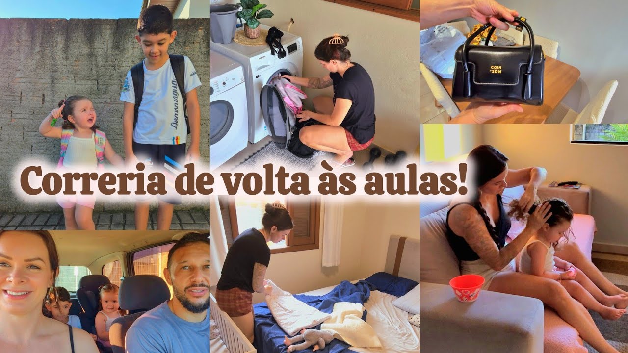 Adaptação na creche| reposição de mercado| me mimei com bolsas novas| organização de sábado 