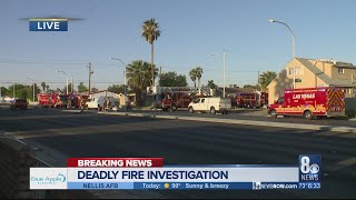 Firefighters find body after battling vacant house fire