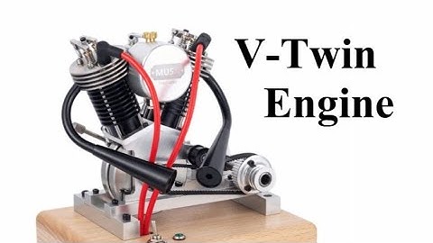 MUSA Hoglet V-Twin Motorcycle Engine Model