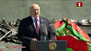 Лукашенко: От американской удавки устали все! День Победы 2022, Минск.