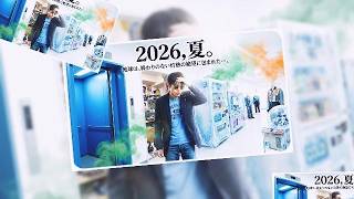 2026年夏のシーズン1️⃣映画っぽく部屋のドアが開き、主人公が倒れ込むように帰宅する。ような汗。「2026年、夏。地球は、終わらない灼熱の絶望に包まれている