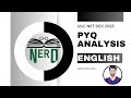 NTA UGC NET English: Detailed Analysis of Dec 2023 PYQs | Questions 71-80