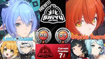 New!!! Lucia Shiyu Defense Floor 6-7 (S Rank Clear) + Orphie Team | Zenless Zone Zero 2.3