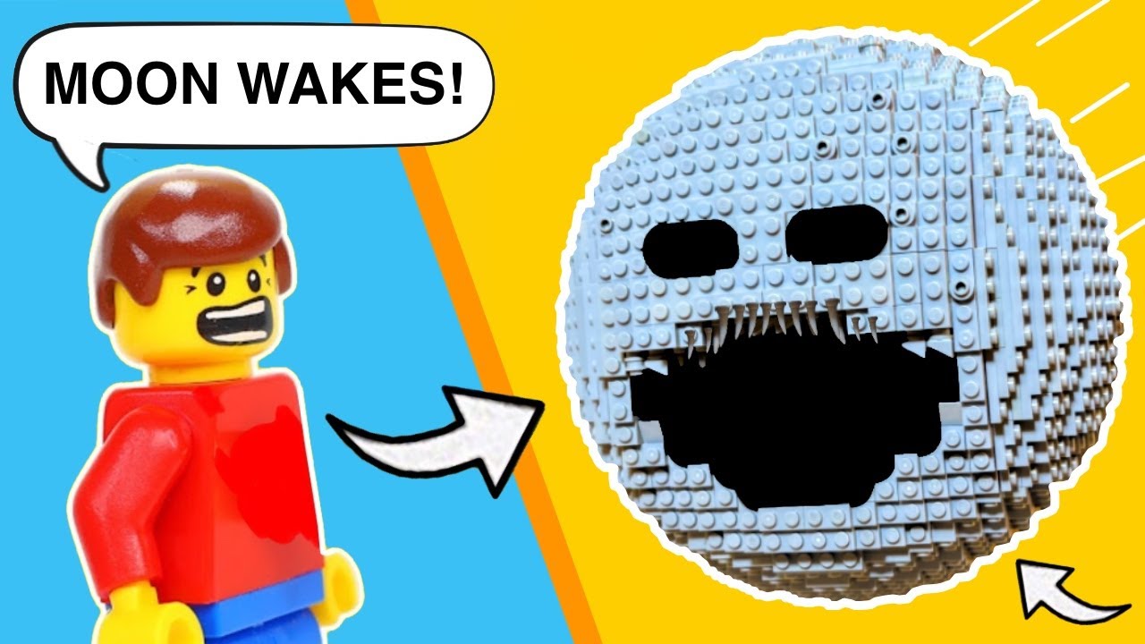 I Made A LEGO The Moon wakes up