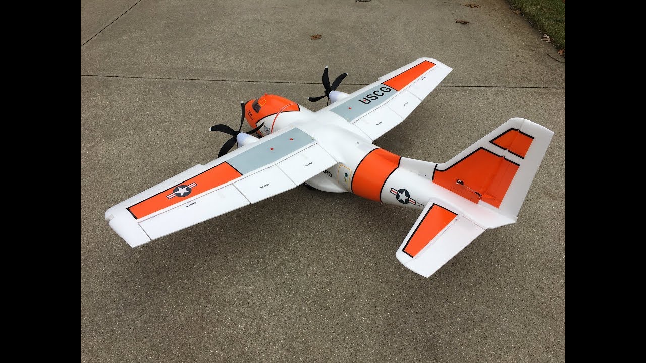 Features of the E-Flite EC-1500 1.5m Twin BNF - YouTube