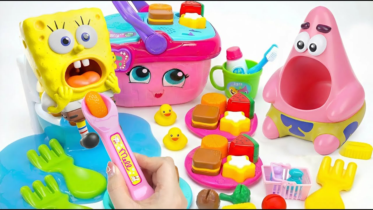 Satisfying Unboxing SpongeBob & Patrick SquarePants Doctor Toys, Ambulance Collection