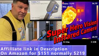 TopDon Infrared Camera for checking Electrical parts, Insulation, Solar Equipment troubleshooting screenshot 1
