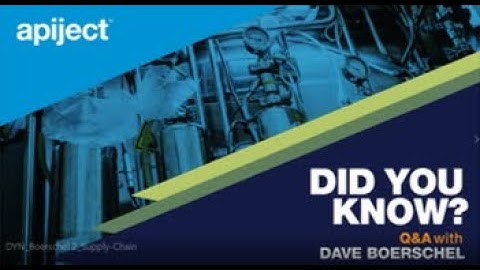 Did You Know: Prefilled Injector Supply Chain