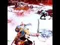 First combat with Blades of chaos 🔥❄️Kratos oda aatam ini tha aarambam 💥🗡️#shorts #vegetasat #gow