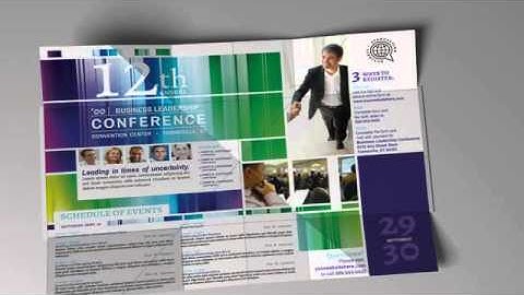 Exploding Page - Conference Invite