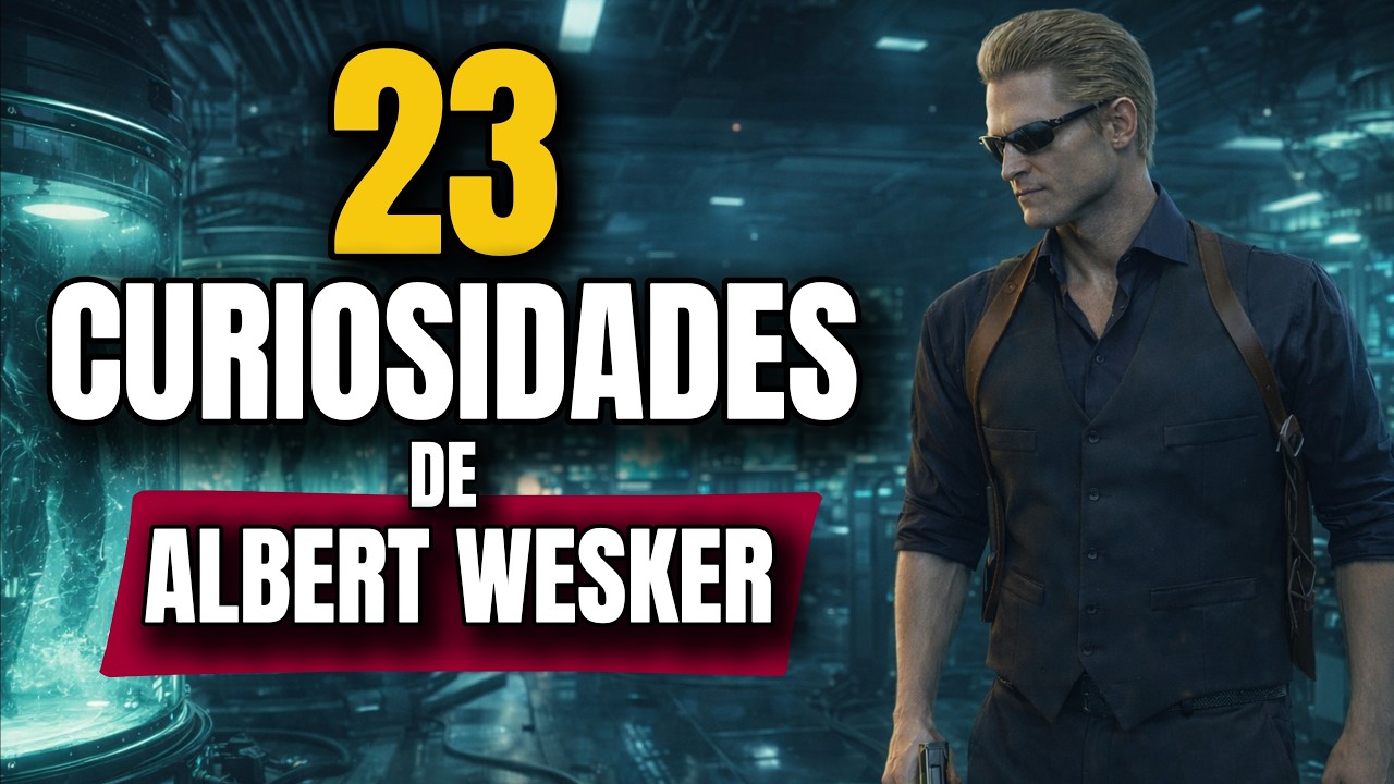 23 CURIOSIDADES de Albert Wesker | Resident Evil