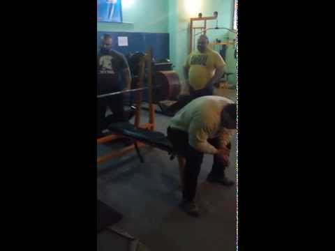 Giorgi Beroshvili Training,Raw Bench press 290 kg. 290 კგ, წოლჭიმში ეკიპირების გარეშე.