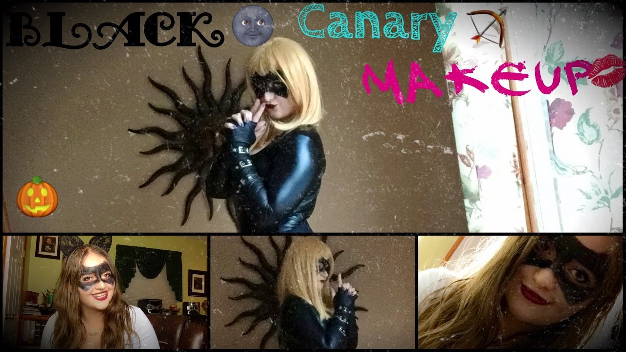 Halloween Makeup: Black Canary 🏹🎃💄