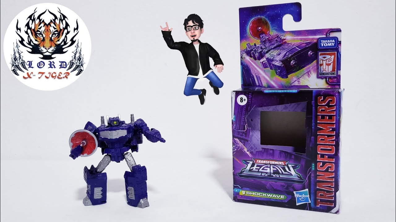 Transformers Legacy, Core Class, Decepticon Shockwave