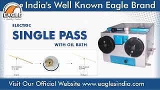 Jewellery Wire Drawing Machine | Electric Single Pass Machine