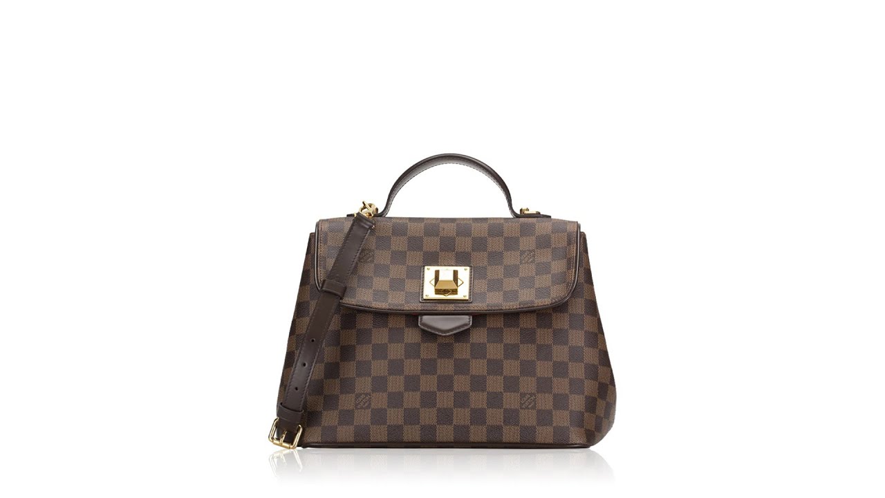 Louis Vuitton Damier Ebene Bergamo MM - YouTube