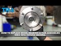 How to Replace Wheel Bearing  Hub Assemblies 2005-2015 Toyota Tacoma