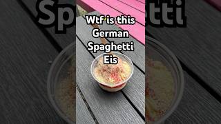 Why is there so much hype around it #spaghettieis #berlin #germanfood #deutschesessen