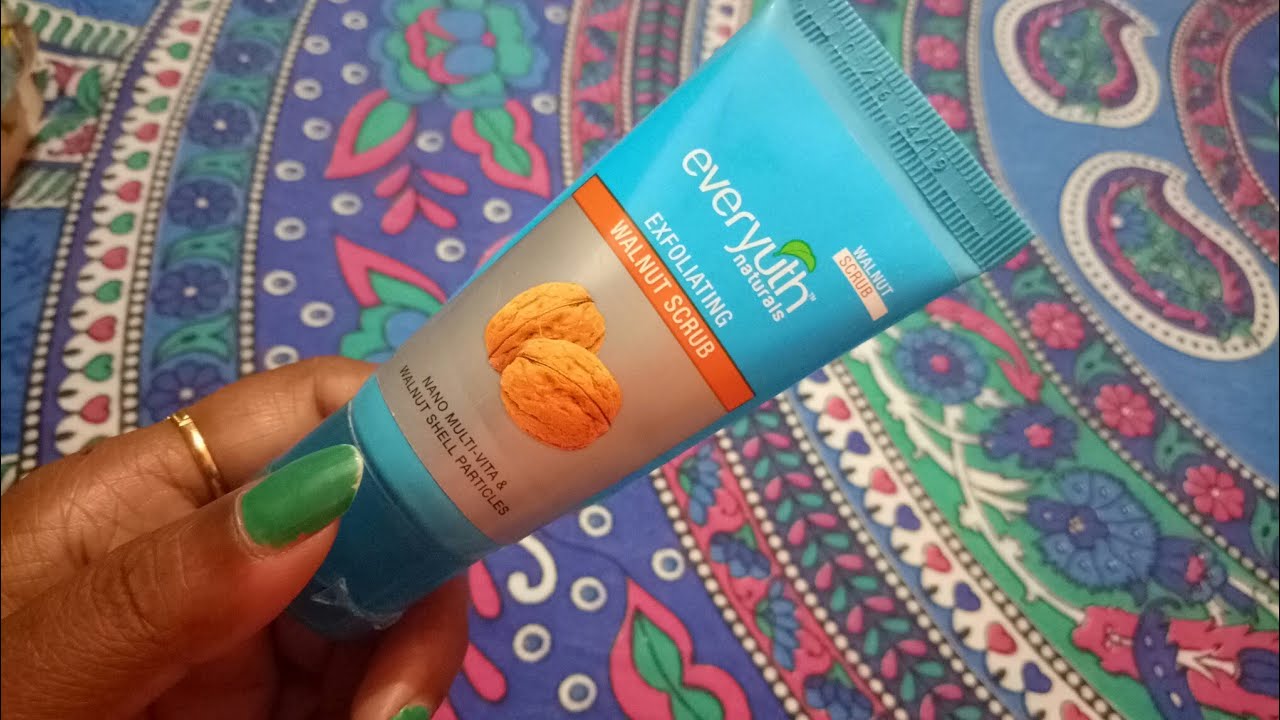 Everyuth Walnut Scrub Review in Hindi || Affordable Face Scrub || Everyuth Natural Exfoliating ||