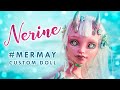 Demon Mermaid Nerine #MERMAY • 17 inch Monster High OOAK • Custom Doll Tutorial