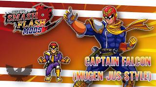 SSF2 Mods: Captain Falcon (MUGEN JUS STYLE) (By me)