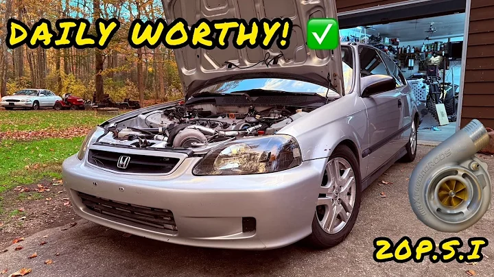 Daily-Driver Turbo Civic?! Finishing Touches Before More BOOST!
