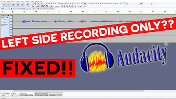 Audio Interface Only Left Side FIX [Audacity Tutorials for Beginners]