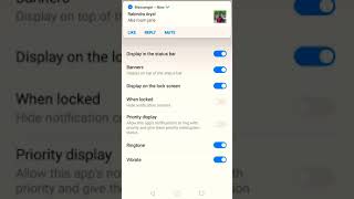 Show/Disable notfication on locked screen screenshot 2