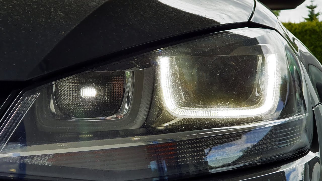 VW Golf MK7 DRL LED dot activation with OBDeleven - YouTube
