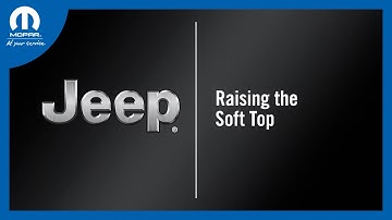 Raising Soft Top | How To | 2024 Jeep Wrangler