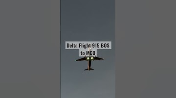 Delta flight 915 BOS to MCO Airbus A321-211