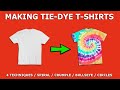 MAKING TIE-DYE T-Shirts | Turn Your White Shirts to Groovy Masterpieces