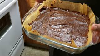 Brownies de chocolate