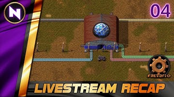 Factorio Twitch Recap | #4 RACING AGAINST BEHEMOTHS | Livestream Summary