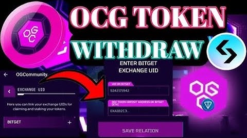 How To Connect Bitget wallet To OGC | Ogc main bitget exchange connect kese karen | Ogc Withdrawal