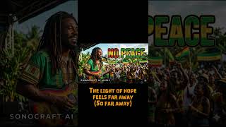 Reggae🌴// NO PEACE // Original AI Music (Click 'related video' for full song) #shorts
