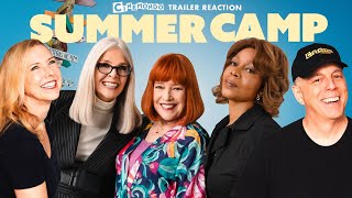 Summer Camp Trailer Reaction! Diane Keaton | Kathy Bates | Aflre Woodard | Eugene Levy!